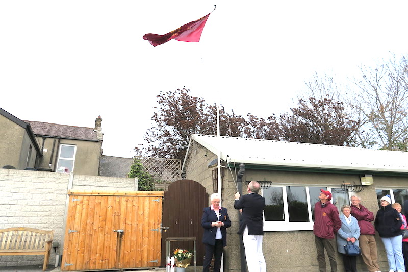 Unfurling the Flag at Leinster 2019