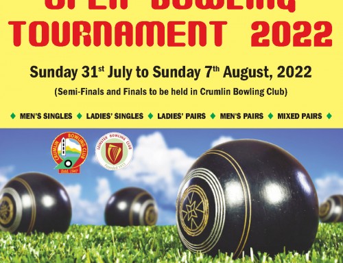 Event – Crumlin – Leinster Tournament, 31 July-7 August 2022.