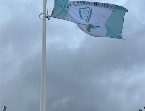 I.L.B. Unfurling the Flag at Leinster – 2024.