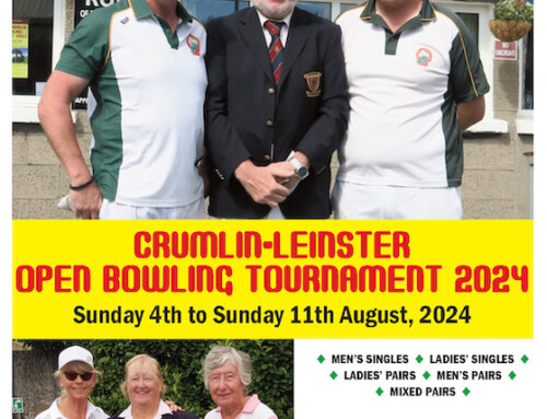 Event – Crumlin – Leinster Tournament, 4 – 11 August 2024.