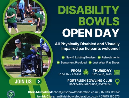 Event: Disability Bowls, Open Day – Portrush 28 August 2025.
