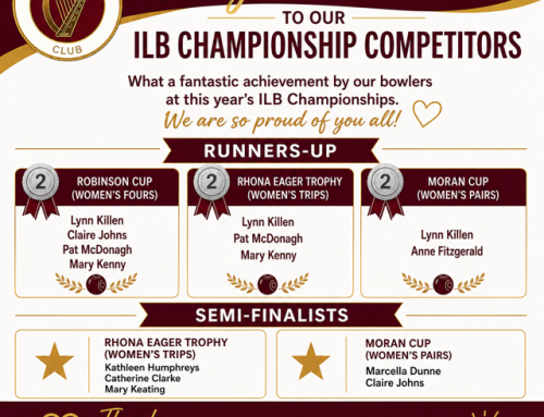 I.L.B. Championships – 2026.
